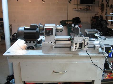 A benchtop cnc lathe build .